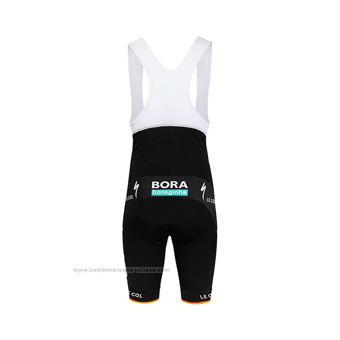 2022 Maillot Cyclisme Bora-Hansgrone Blanc Manches Courtes et Cuissard